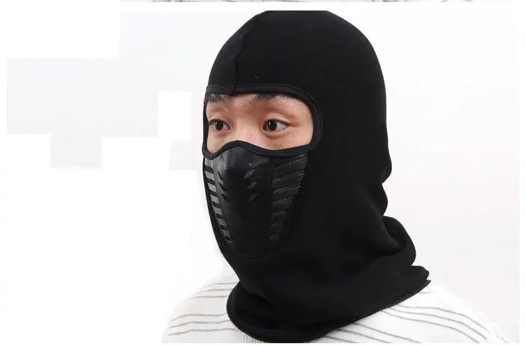 2017 Dust-proof Cycling Face Mask Windproof Winter Warmer Fleece Bike Full Face Scarf Mask Neck Bicycle Snowboard Ski Men M116 (9)