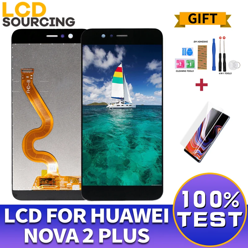 5 дюймов для Huawei Nova 2 плюс ЖК-дисплей BAC-L23 L21 L01 сенсорный экран дигитайзер сборки