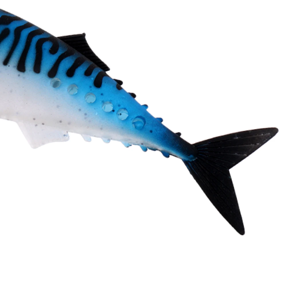 PVC Life-like Soft Baits Simulate Hollow Fish Lure Big Size Deep Sea Fishing Lures 29cm Big Size Game Lure