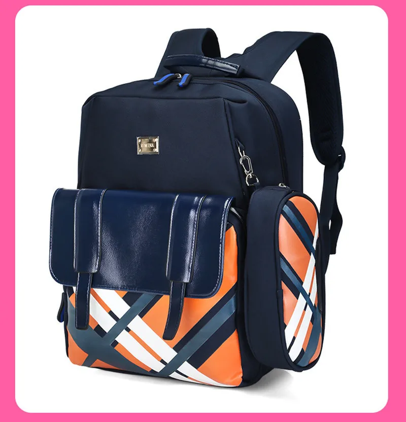 Школьные ранцы для мальчиков и девочек, детские рюкзаки, рюкзак для учеников начальной школы, Водонепроницаемый Школьный рюкзак для детей, Mochila Infantil, на молнии