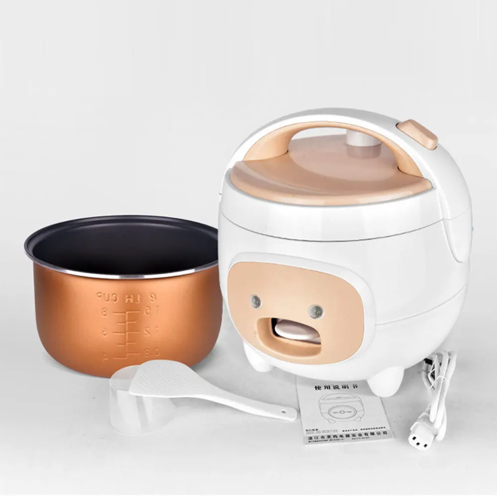

2L Electric Rice Cooker Steamer Multifunction cooking Pot Electric insulation heating cooker 220V 400W