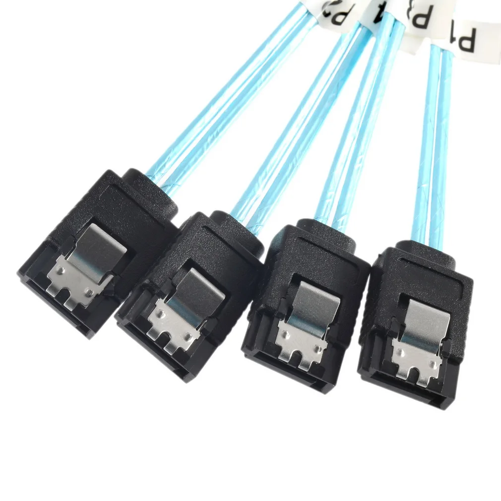 

1pcs Mini SAS 4i SFF-8087 36P 36-Pin Male to 4 SATA 7-Pin Splitter Adapter Cable SATA Cable For Computer 10 GBPs Band Dropship