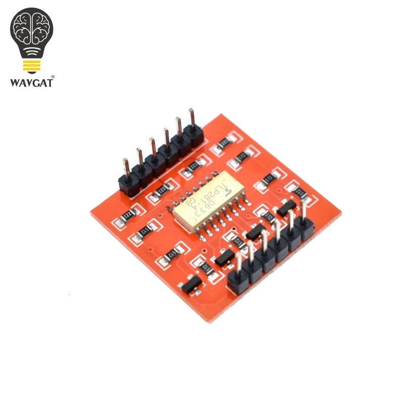 WAVGAT TLP281 4 канальный опто изолятор IC модуль для Arduino плата расширения высокий и
