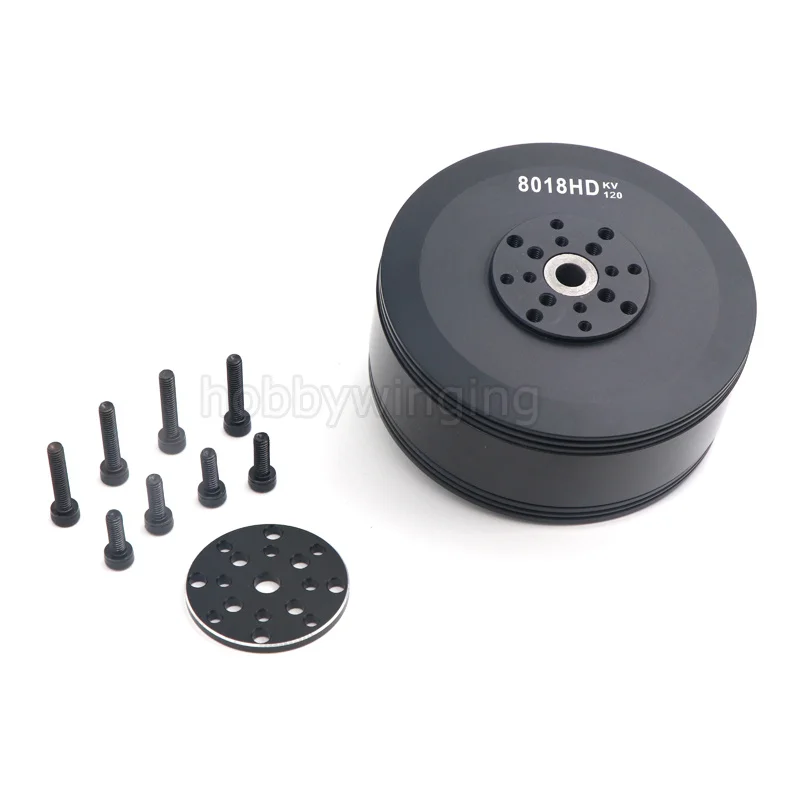 

Agriculture Quadcpter drone 10KG power 8118 100KV motor for 28/30 inch folding propeller paddle FOC 80A ESC
