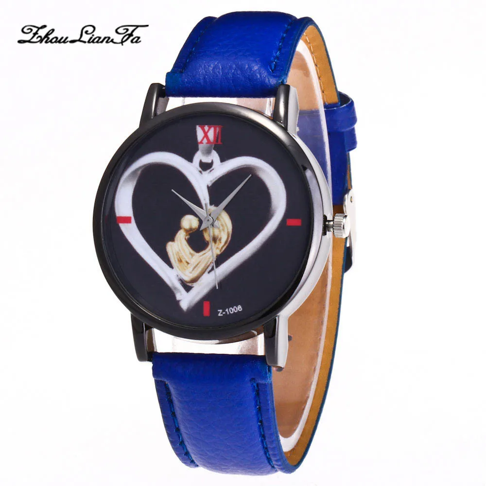 2018 Women Clock Ladies Fashion watch Simple Stylish Heart pattern Women Slim Leather Analog Classic Casual Wrist Watch 2018 Women Clock Ladies Fashion watch Simple Stylish Heart pattern Women Slim Leather Analog Classic Casual Wrist Watch