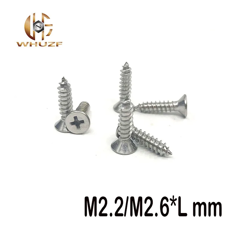 50pcs M2 2 M2 6 L Mm 304 
