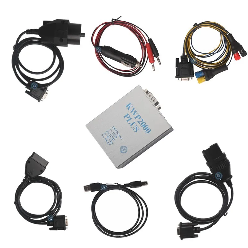 2 шт./лот KWP2000 Плюс OBDII OBD2 Чип ECU Инструмент настройки KWP2000 ЭБУ Плюс Flasher Smart переназначение декодер