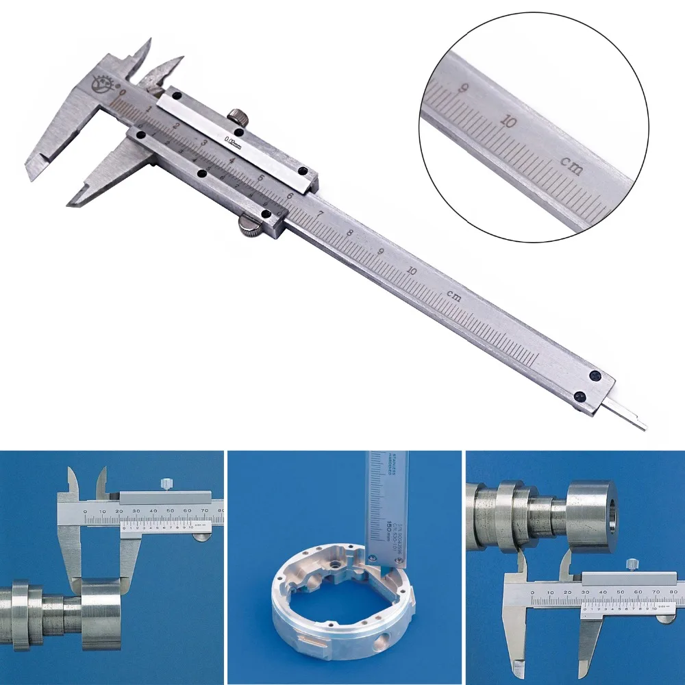 Mini Vernier Caliper,0 100 mm Digital CALIPER VERNIER GAUGE MICROMETER