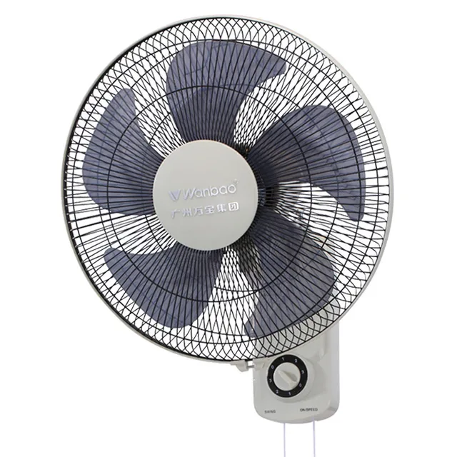 16 Inch Wall Mounted Fan Household Office Wall Hanging Electric Fan