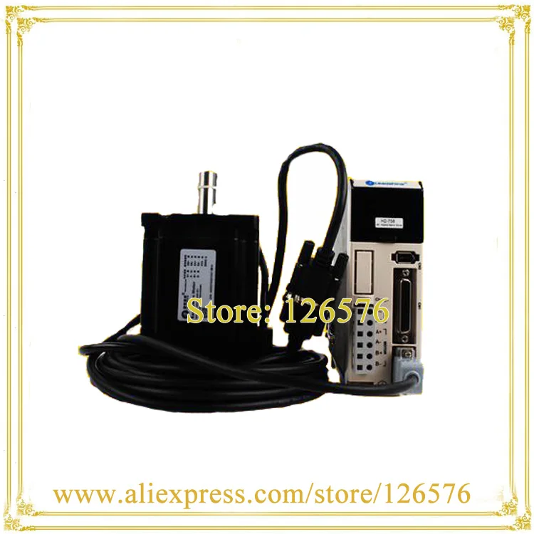 Leadshine 2 Phase hybrid servo motor and driver H2 758+86HSM80 E1 8N.m ...