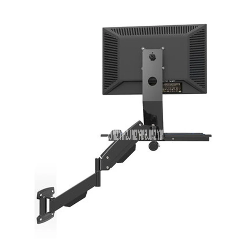 W802B جدار جبل الغاز الربيع رصد رف لوحة المفاتيح للطاولة حامل شاشات كريستال بلورية حامل الذراع حامل تليفزيون اعتصام الوقوف محطة العمل تحميل 4.5 ...