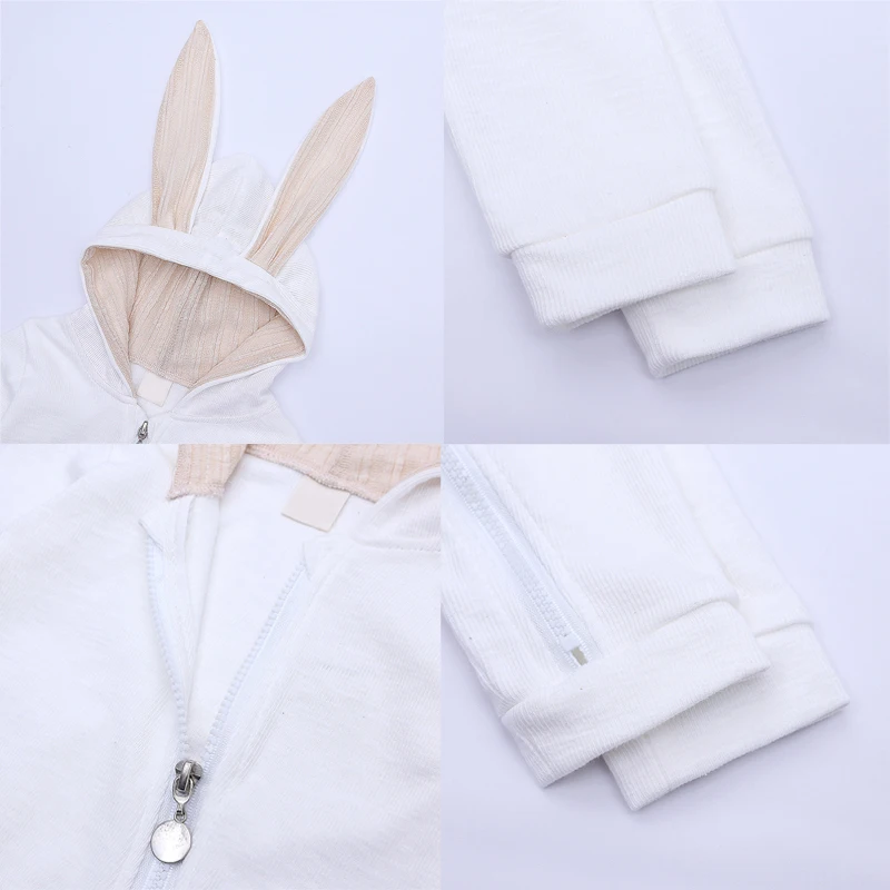 white cute baby clothes pajamas