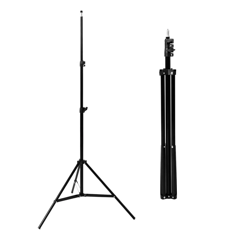  2M Light Stand Tripod with 1/4 Screw Head for Photo Studio Softbox Video Flash Umbrella Reflector L
