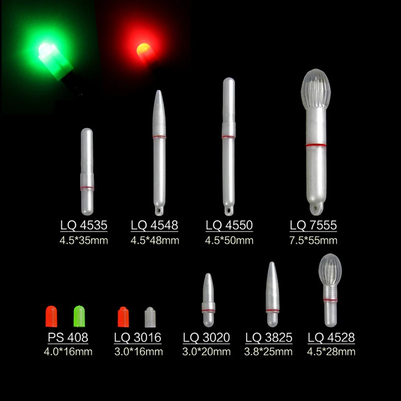 

2PCS Lights Luminous Sticks for Net Electronic Light Sticks Night Fishing Float Rod Light Water Proof Fish Gathering Glow Lamp