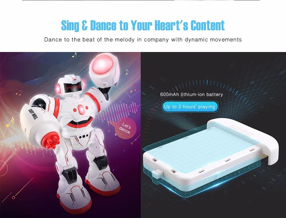 JJRC R3 RC Robot Kit CADY WILL Sensor Control Intelligent Comba (