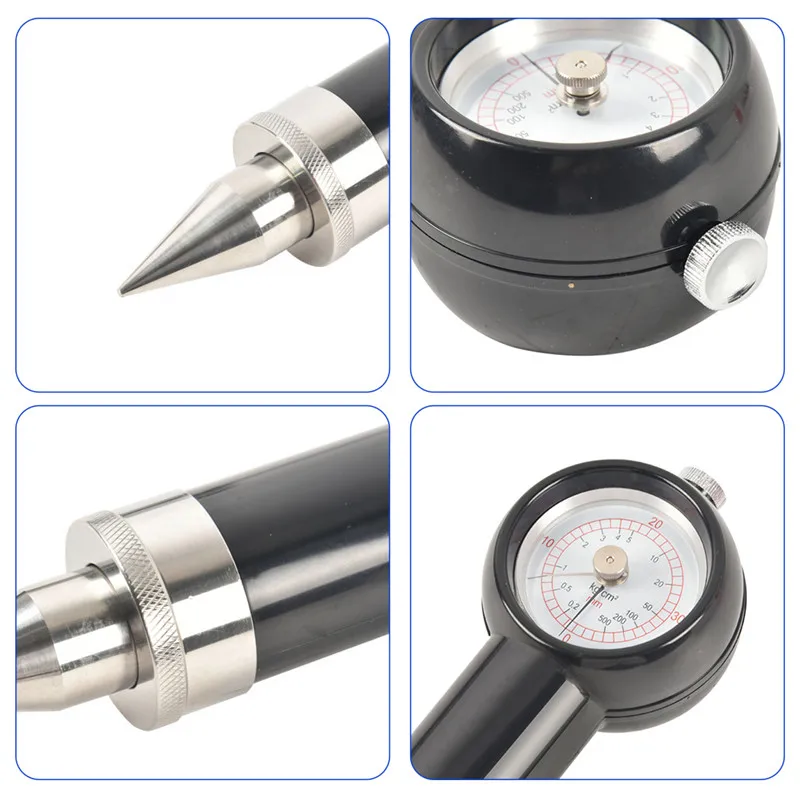 Soil Hardness Tester Penetrometer Sclerometer Durometer Inspecting Hardness Analyzer Portable Pointer Type Soil Different Depth (7)