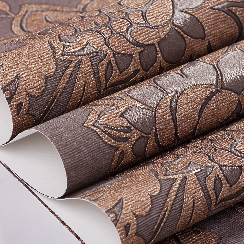 Hanmero Antik Background Wallpaper Warna Coklat Klasik Gaya Floral Hanmero Antik Background Wallpaper Warna Coklat Klasik Gaya Floral