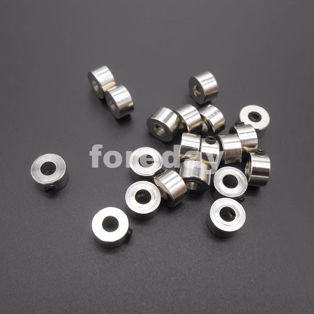 50PCS DIY 4mm Thickness 5mm metal Bushing axle sleeve Weight =1.8g