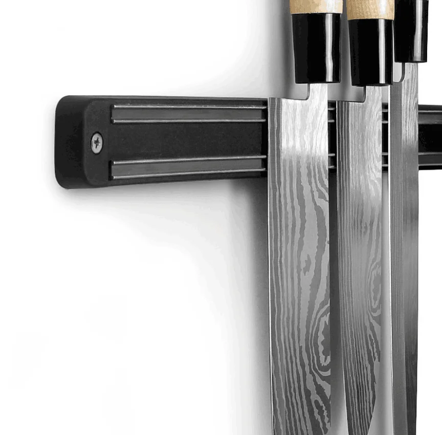 100PCS 13 inch Knife Holder Wall Mount Black ABS Placstic