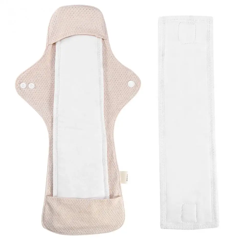 

Women Feminine Hygiene Sanitary Pad Cotton Reusable Washable Napkins Pads Panty Liners Bamboo Cloth Mama Menstrual Sanitary Pads