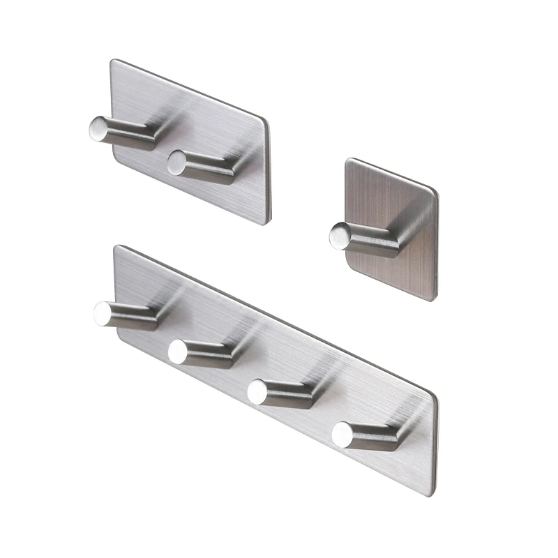 2PCS Wall Mount Hook Door Decoration Adhesive Towel Hanging Wooden Organizer Hat 2PCS Wall Mount Hook Door Decoration Adhesive Towel Hanging Wooden Organizer Hat