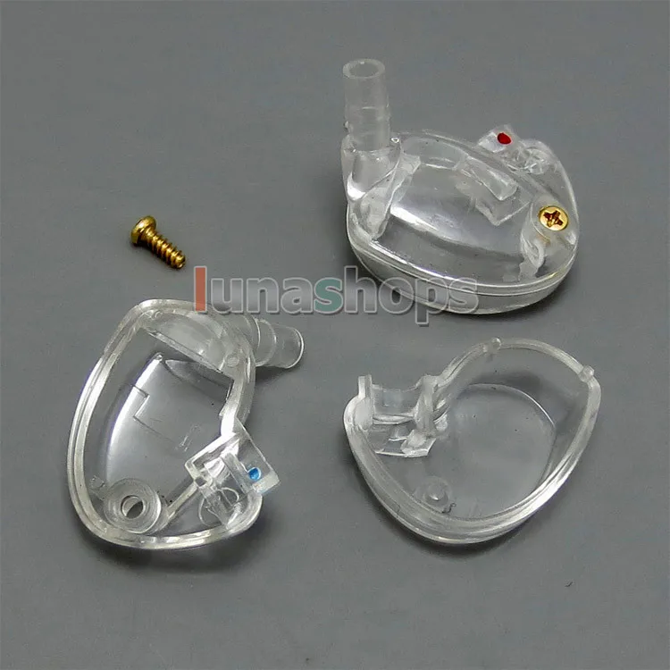 

C0 Repair DIY Housing Shell + Screw For Shure E2c E3c E4c E5C Se110 Earphone LN004798*