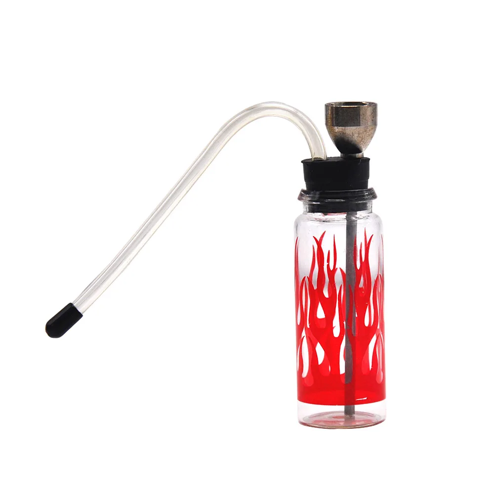 HORNET Glass Bottle Smoking Water Pipe Portable Tobacco Pipe Herb Smoke Pipe Mini Hookah Shisha Accessories