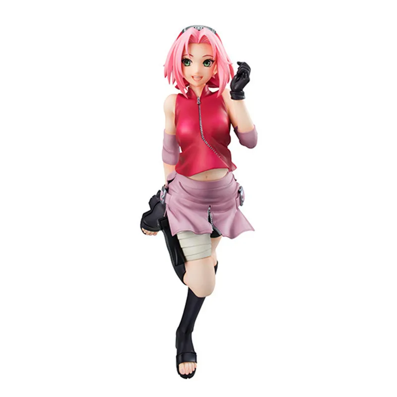 22CM Anime Naruto Shippuden Figures Sakura Haruno PVC Figure Collectible Model Toys for gift -in ...