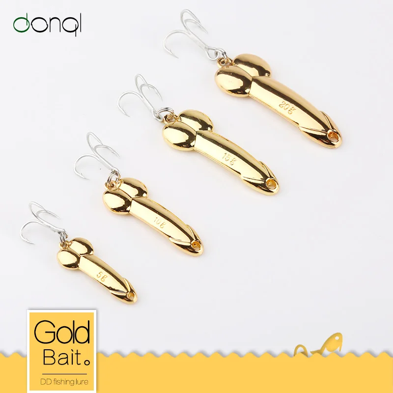 

DONQL DD Spoon Fishing Lure 5g 10g 15g Silver Gold Metal Fishing Bait Spinnerbait Treble Hook Hard Lures Artificial Bait