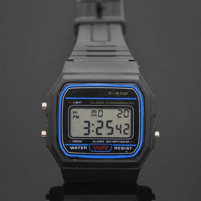 Мужские спортивные многофункциональные силиконовые светодиодный цифровые повседневные наручные мужские часы