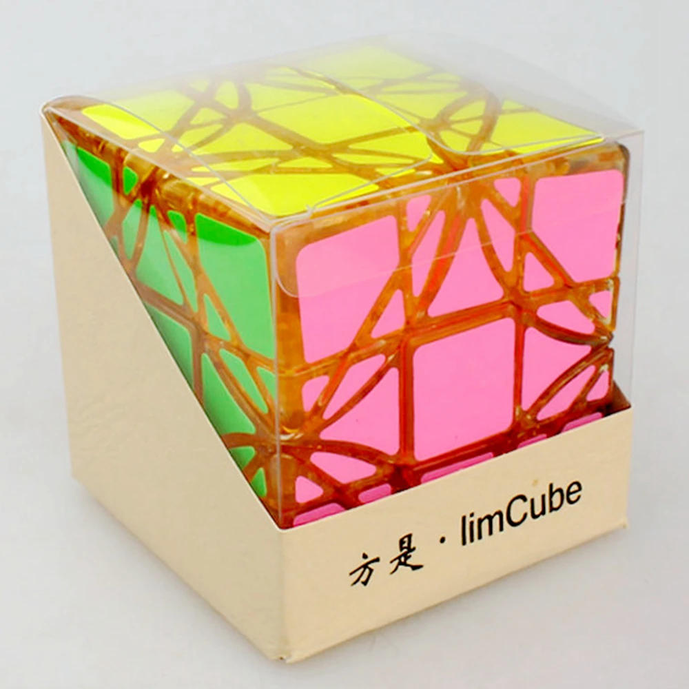 Fangshi Funs LimCube DIY Super Skew Dreidel 3x3x3 скоростной магический куб, игровые кубики, развивающие игрушки для детей