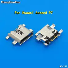 ChengHaoRan 10 шт. Micro USB гнездо разъема порта зарядки разъем док-станции для huawei P7 P8 Lite() Play 5C Maimang 6 Honor 8