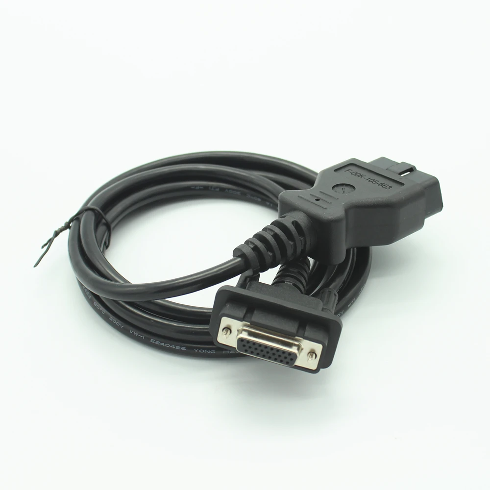 Кабель VCM VCM2 16 контактный кабель 2 OBD2 Диагностического Интерфейса|obd2 cable|interface