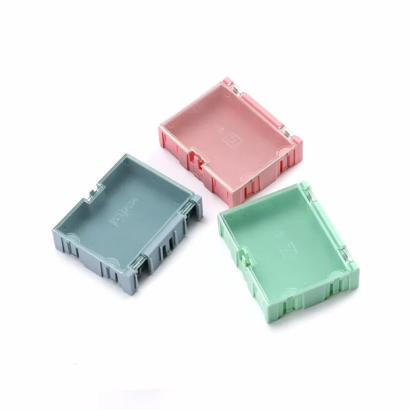 1pcs New Arrival SMD SMT IC Electronic Component Mini Storage Box and Practical Jewelry Storaged Case 756321mm 3 colors (5)