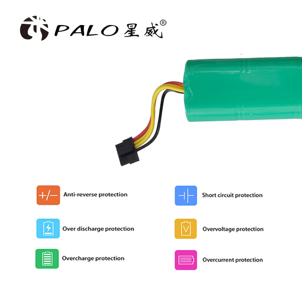 PALO 12V Ni-MH 4500mAh робот-пылесос, сменная аккумуляторная батарея для Neato Botvac 70e 75 D75 80 85 D85 D80