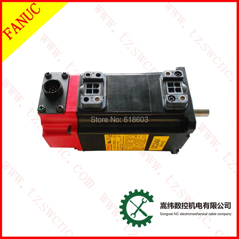 Fanuc Beta iS 0.5/6000 CNC driver AC servo motor A06B-0115-B403 Fanuc Beta iS 0.5/6000 CNC driver AC servo motor A06B-0115-B403