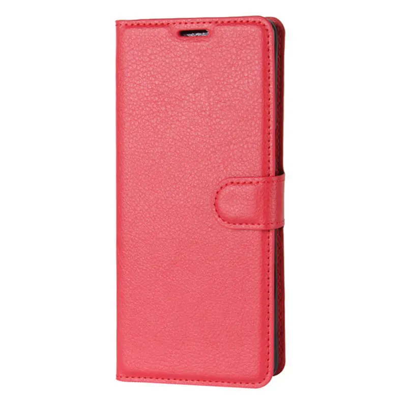 Чехол UMIDIGI A5 Pro, чехол Umi A5 Pro, флип-кошелек из искусственной кожи, чехол для телефона UMIDIGI A5 Pro, 5 A5Pro, задняя крышка - Цвет: Red