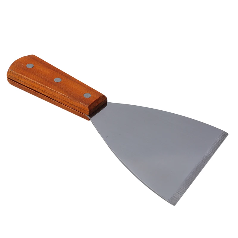 Деревянная ручка стейк, пицца кухонная лопатка инструмент для приготовления пищи Высококачественная лопатка для переворачивания оладий лопатка кухонные аксессуары - Цвет: as picture