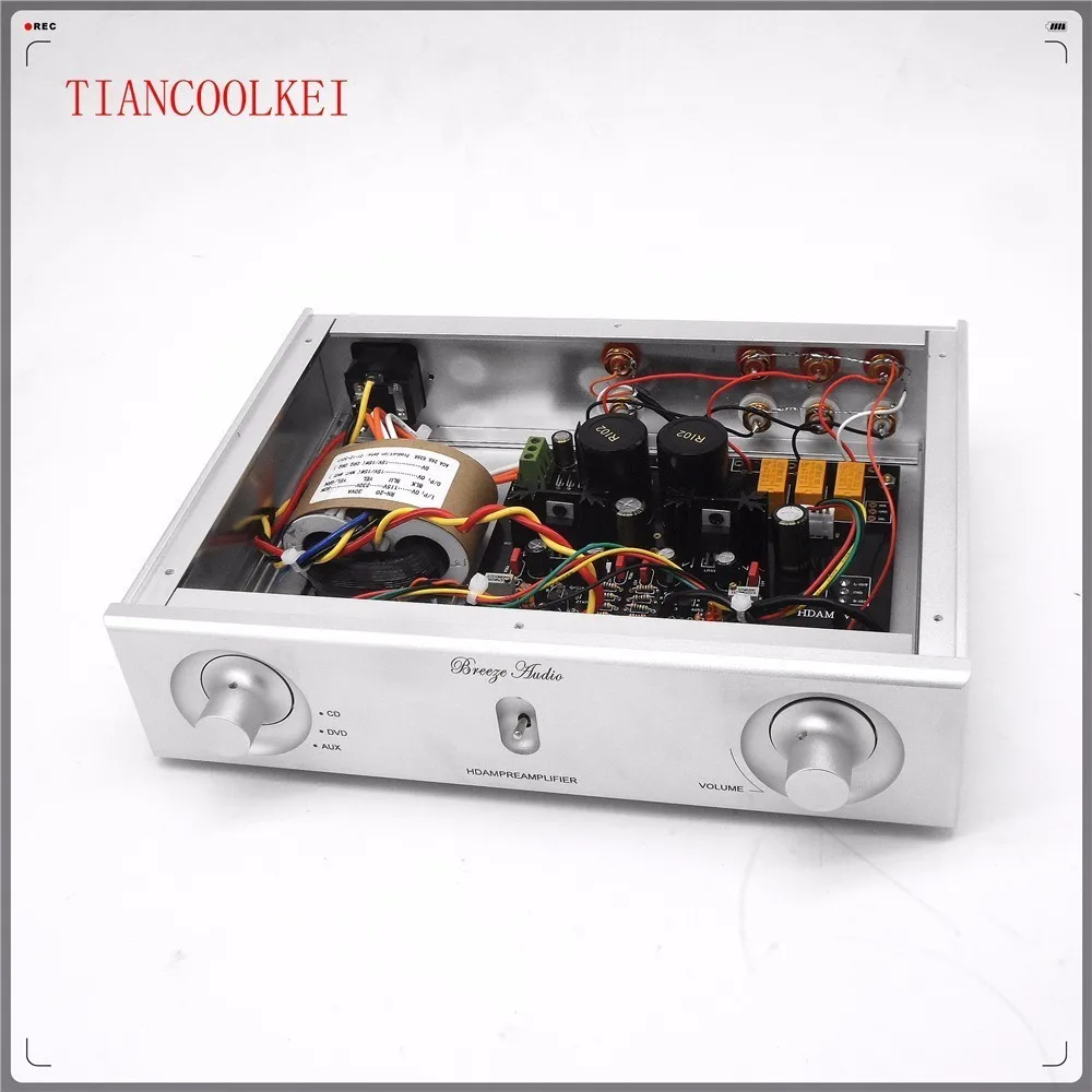 US $112.24 Generation JC2 Upgraded Audio Preamplifier 2Channel Cutover 6Channel Volume Controller Front HDAM Pre Amplifier