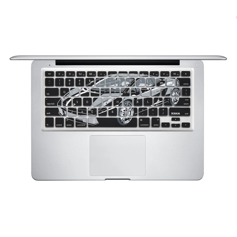 

Cool Sports Car Design Colorful Keyboard Skin Silicone Laptop Keyboard Protector For Macbook Pro Air Keyboard Cover Skin For Mac