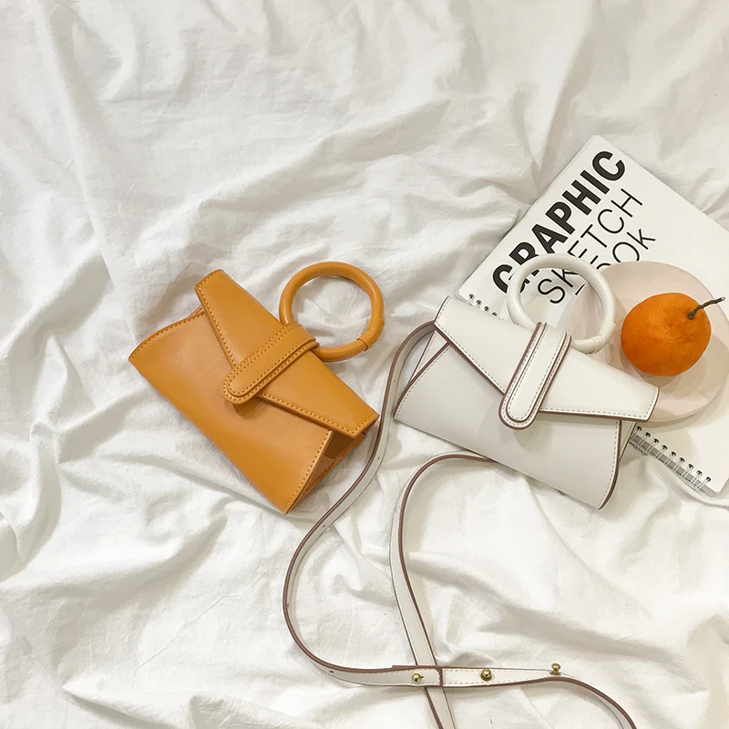 Mini bag female 2019 new Korean fashion portable Messenger bag French small bag wild ins small square bag