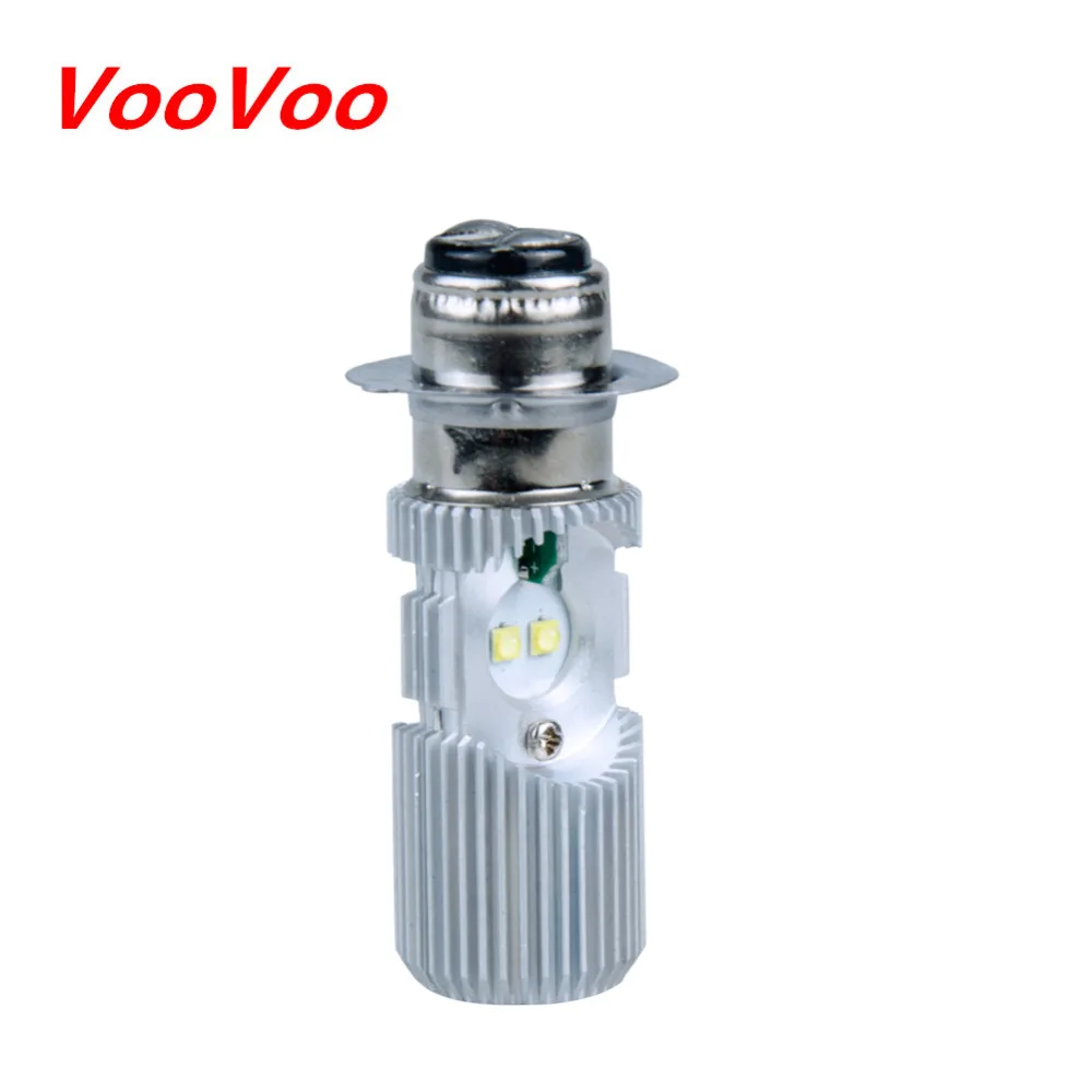 1x H6 BA20D DC 9V-85V 12W COB White LED Motorcycle Hi//Lo Beam Headlight Bulb Hot