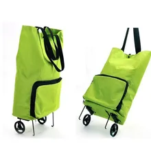 NEW reusable shopping bag oxford shopping trolley bag on wheels bags on wheels canvas shopping bag