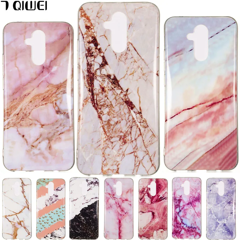 

6.3'' For Huawei Mate 20 Lite Case Soft Silicone TPU Granite Marble Case for Huawei Mate 20 Lite Mate 20Lite Cover Slim Para