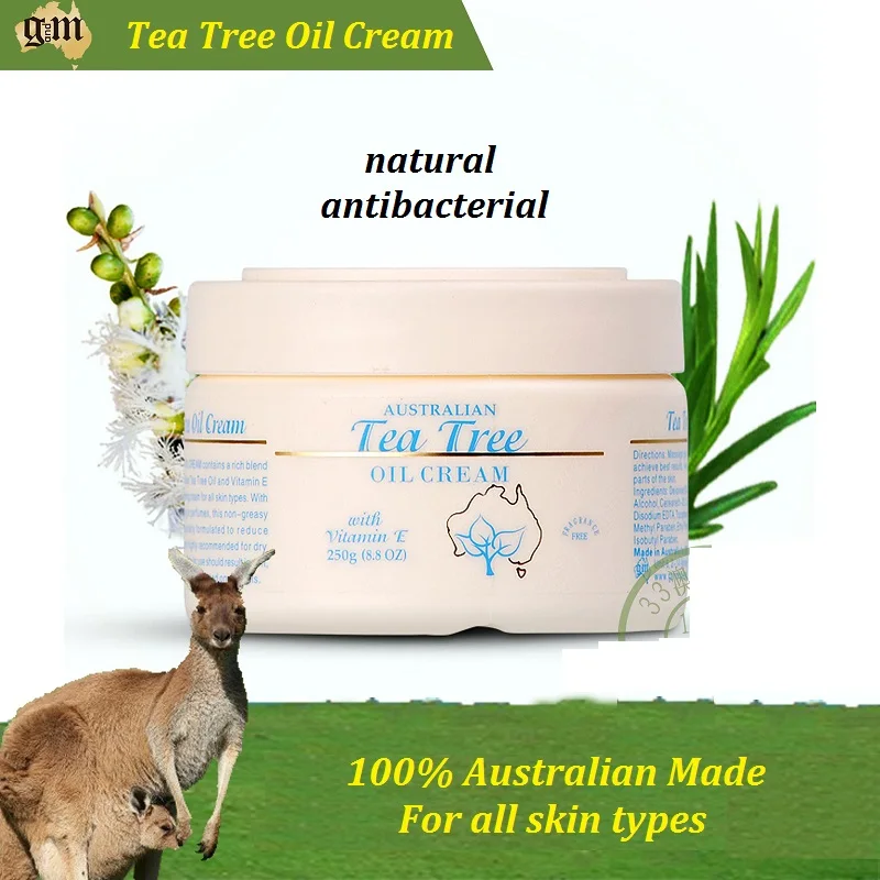 100 Australian GM Tea Tree Oil Cream Face Cream moisturising Body