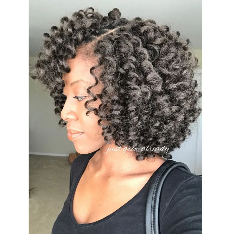 Jumpy Wand Curl вязанные волосы ямайский прыжок кудрявые плетение наращивание крючком