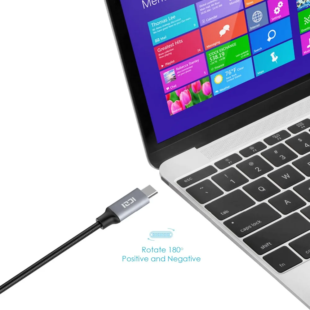 ICZI 4 шт. usb type C кабель USB к 3 0 2 кабели быстрое зарядное устройство для передачи