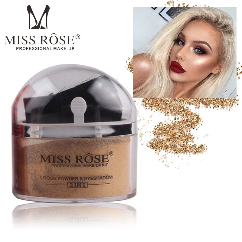 MISS ROSE контур 3D светящийся бронзатор макияж хайлайтер Серебряный Золотой