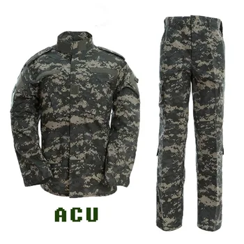 Black Military Uniform Camouflage Suit Tactical Military Airsoft Paintball Equipment Clothes 6