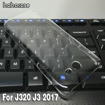 

100pcs Clear Ultra Thin Hard Plactic Case For Samsung J3 J5 J7 2016 2017 J4 J6 J8 2018 Phone Case Anti-knock Silm Shell Cover